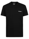 Dsquared2 Palm Beach Printed Cotton T-shirt In Black