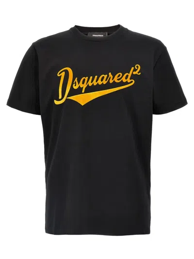 Dsquared2 Logo-print T-shirt In Black