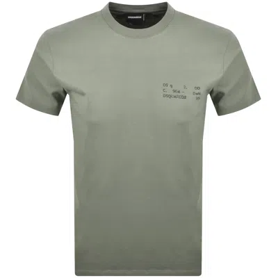 Dsquared2 Cool Fit T Shirt Green