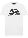 Dsquared2 Men's Cotton T Shirt In White