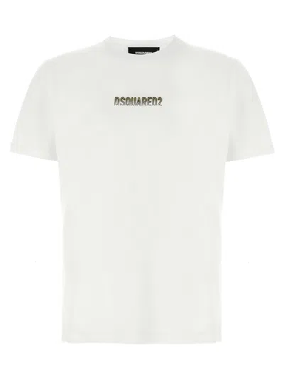 Dsquared2 Cool Fit Cotton T-shirt In White