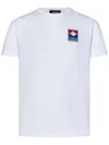 Dsquared2 Short Sleeve Cotton T-shirt In White