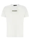 Dsquared2 Outline Logo T-shirt In White
