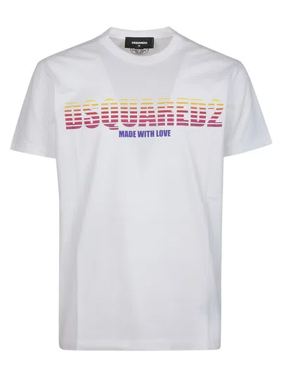 Dsquared2 Cool Fit T-shirt In White