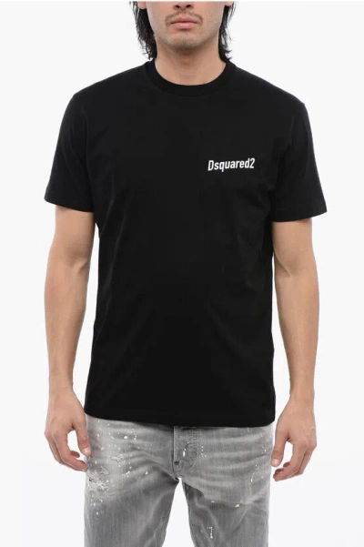 DSQUARED2 COOL-FIT T-SHIRT WITH GRAPHIC PRINT