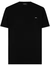 Dsquared2 Black Cotton Cool Fit Crewneck T-shirt In Black