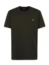 Dsquared2 Black Cotton Cool Fit Crewneck T-shirt In Brown