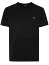 Dsquared2 Black Cotton Cool Fit Crewneck T-shirt In Black