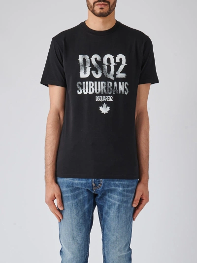 Dsquared2 Cool Fit Tee T-shirt In Nero