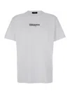 Dsquared2 'cool Fit Tee' White T-shirt With Logo Print On The Front In White