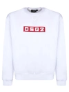 DSQUARED2 COOL FIT WHITE SWEATSHIRT