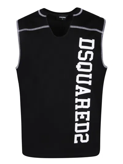 Dsquared2 Cool Fit White Tank Top In Default Title