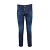Dsquared2 Cool Girl Blue Denim Cotton Jeans