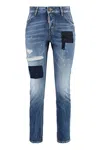 Dsquared2 Cool Girl Cropped Jeans In Blue