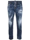 DSQUARED2 DSQUARED2 COOL GIRL CROPPED JEANS CLOTHING