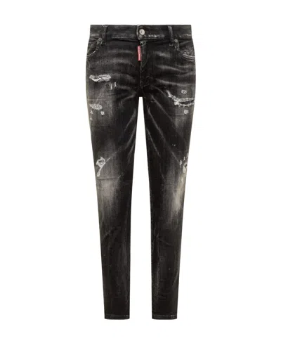DSQUARED2 DSQUARED2 COOL GIRL DISTRESSED CROPPED JEANS