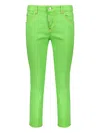 Dsquared2 Cool Girl 5-pocket Jeans In 绿色