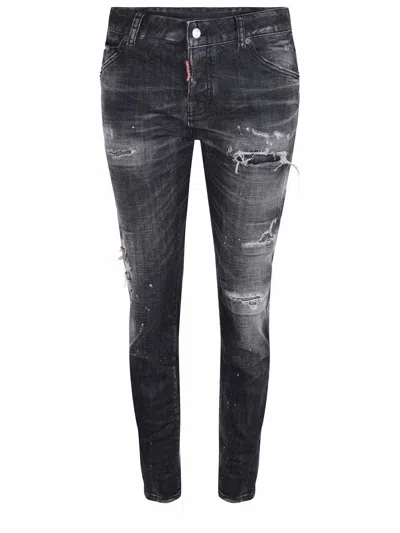 Dsquared2 "cool Girl" Jeans In Black