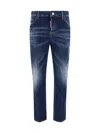 Dsquared2 Skater Mid-rise Slim Jeans In 470