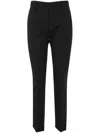 Dsquared2 Tailored Wool Straight Pants In Black
