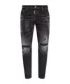 Dsquared2 Cool Girl Black Cotton Blend Jeans In Black