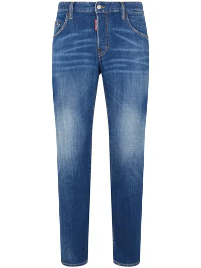 Dsquared2 Cool Girl Slim-leg Jeans In Blue