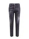 Dsquared2 Mens Black Cool Guy Washed-effect Denim Jeans In Black