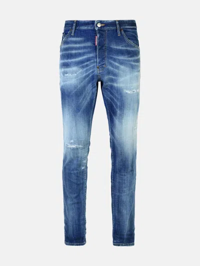 Dsquared2 'cool Guy' Blue Cotton Denim Jeans