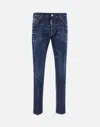 Dsquared2 Cool Guy Blue Cotton Jeans In Blue