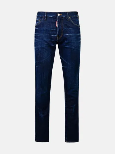 Dsquared2 Cool Guy Blue Cotton Jeans