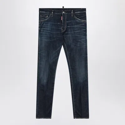 Dsquared2 Cool Guy Blue Washed Slim Jeans Men