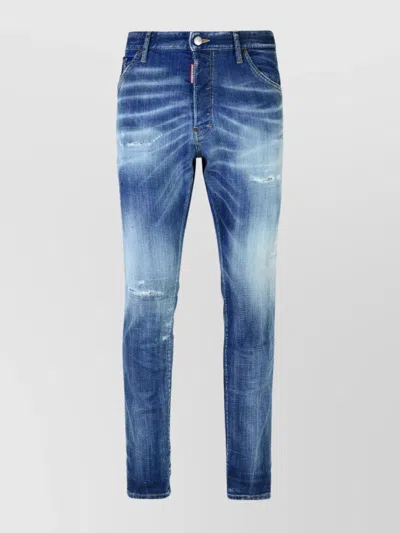 Dsquared2 Cool Guy Cotton Denim Jeans In Blue