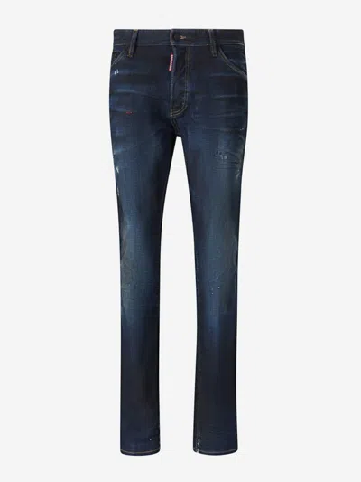 Dsquared2 Cool Guy Cotton Jeans In Blue
