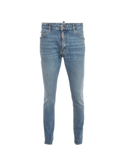 Pre-owned Dsquared2 Cool Guy Distressed Jeans In Blue