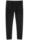 Dsquared2 Trousers Featuring Belt Loops And Five Pockets In Black