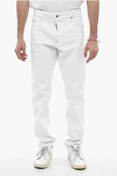 DSQUARED2 COOL GUY FIT DIVISION LAB DENIMS WITH BELT LOOPS 17CM
