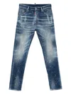 Dsquared2 Medium Galaxy Wash Cool Guy Jeans In Faded Blue In Blue