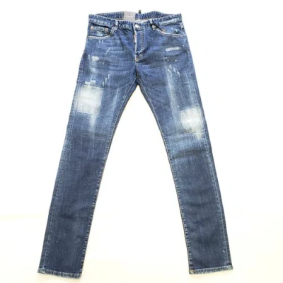 Pre-owned Dsquared2 'cool Guy Jean' Jeans - Blue