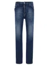 Dsquared2 'cool Guy' Blue Jeans With Logo Patch