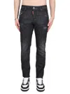 Dsquared2 Tidy Biker Mid-rise Logo-patch Skinny Jeans