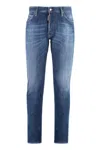 Dsquared2 Stylish Denim Trousers Featuring Belt Loops