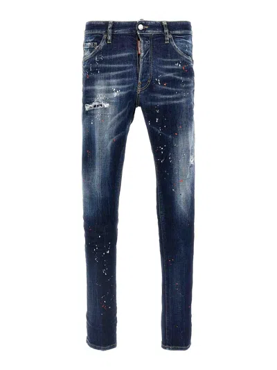DSQUARED2 JEANS BOOT-CUT - AZUL