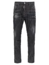 Dsquared2 Men's Slim Jean Easy Wash Cool Guy In Black