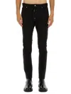Dsquared2 Trousers Featuring Belt Loops And Five Pockets In Black