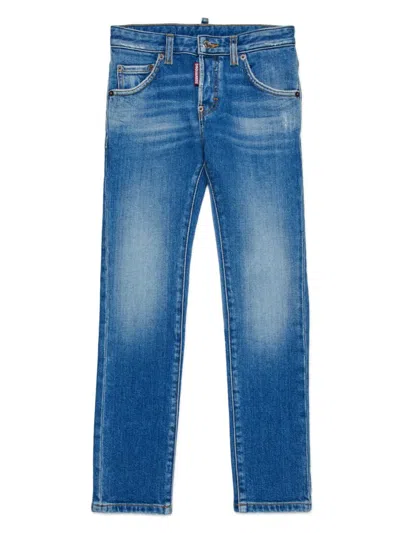 Dsquared2 Kids' Cool Guy Jeans In Blue