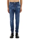 Dsquared2 Dsquared Men Skater Jeans In Blue