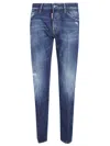 Dsquared2 Cool Guy Faded Distressed Jeans In Blue