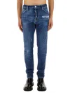 Dsquared2 Dsquared Men Skater Jeans In Blue