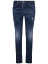 Dsquared2 Dsquared Men Stretch Denim Cool Guy Jeans In Blue