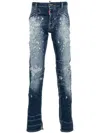 Dsquared2 Sketch Denim Cool Guy Jeans In Blue